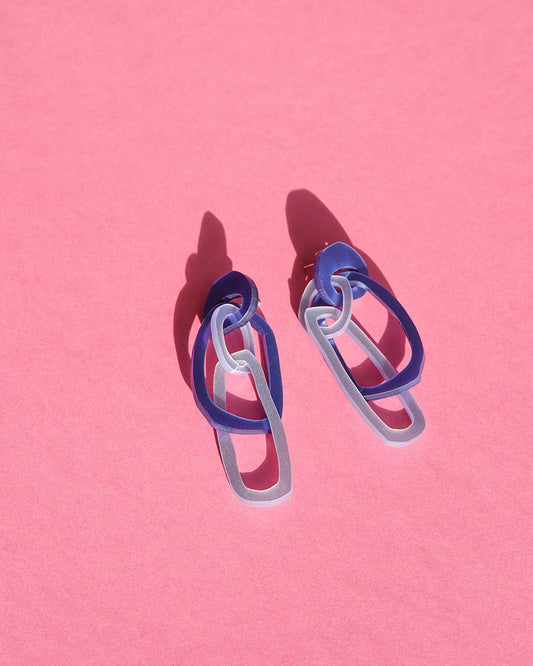 Mitumi Pendientes Ingravit azul