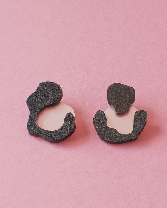 Mitumi Pendientes Taca rosa
