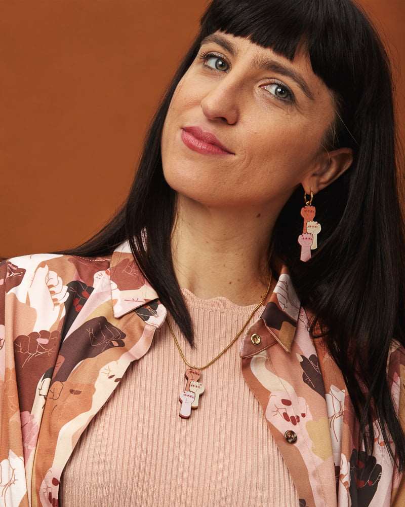 Pendientes Pieles Mitumi x peSeta