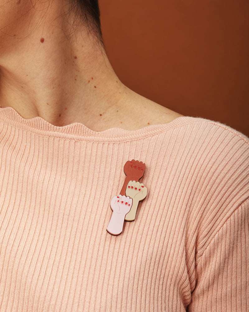 Broche Pieles Mitumi x peSeta