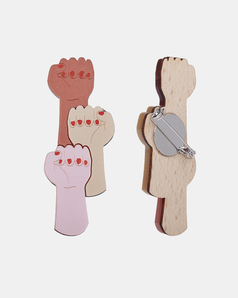 Broche Pieles Mitumi x peSeta