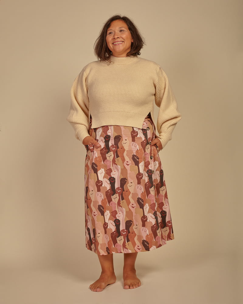 Falda Castro Pieles