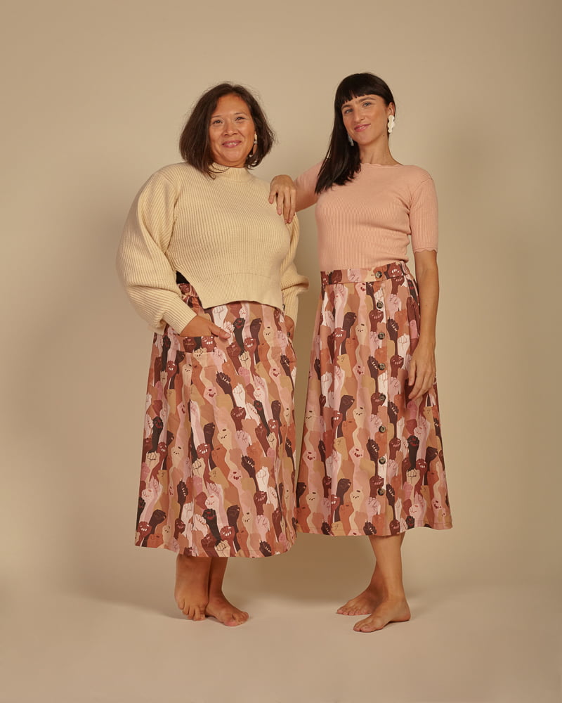 Falda Castro Pieles