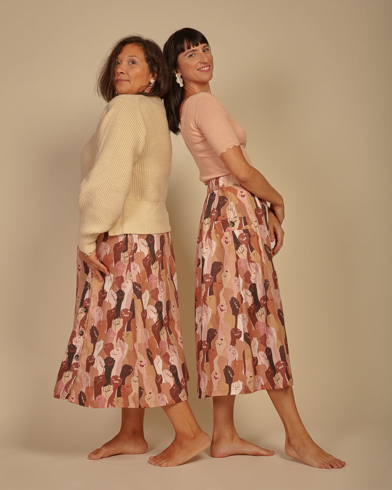 Falda Castro Pieles