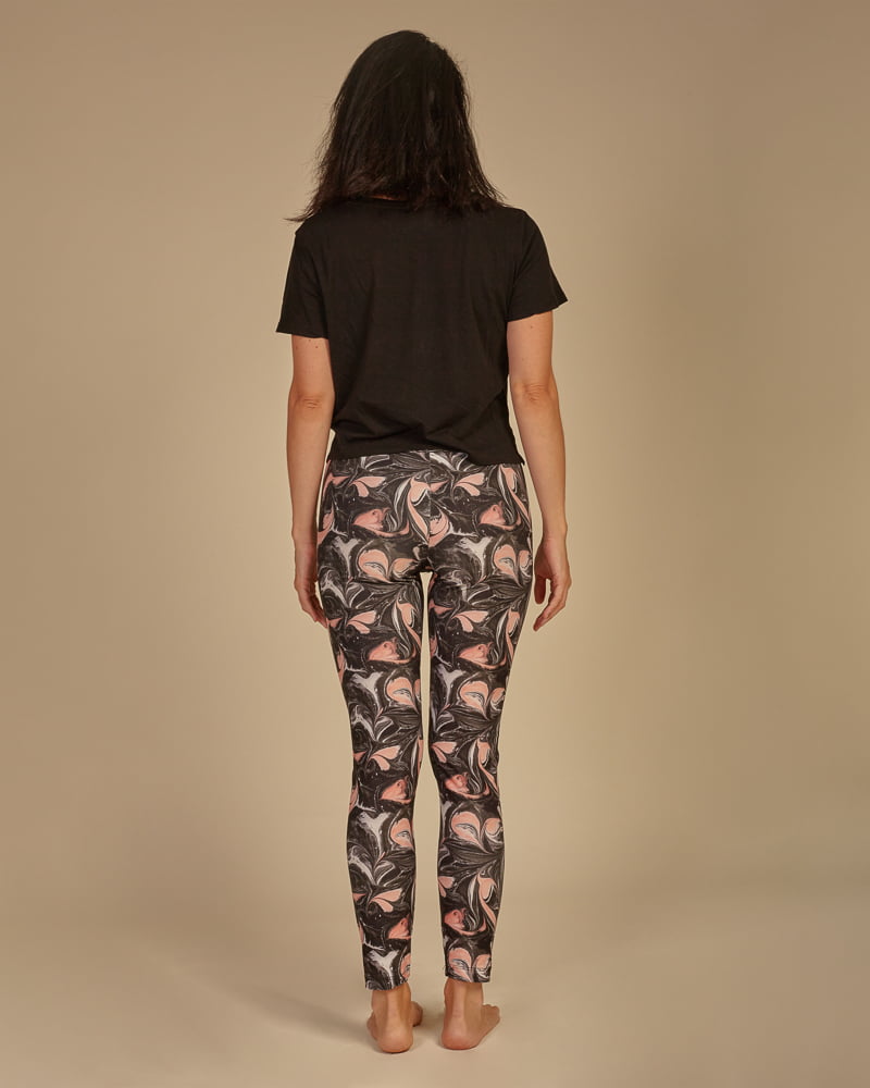 Leggings estampado marmolado Brianda