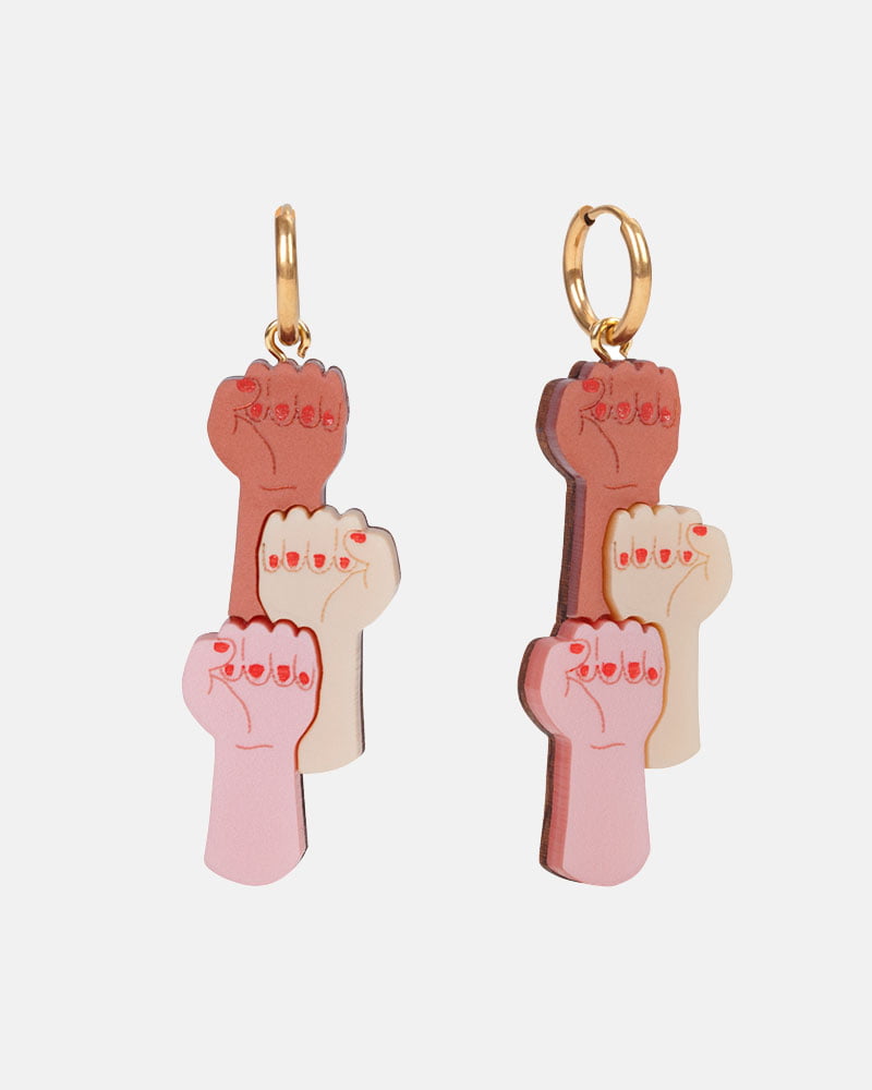 Pendientes Pieles Mitumi x peSeta - peSeta