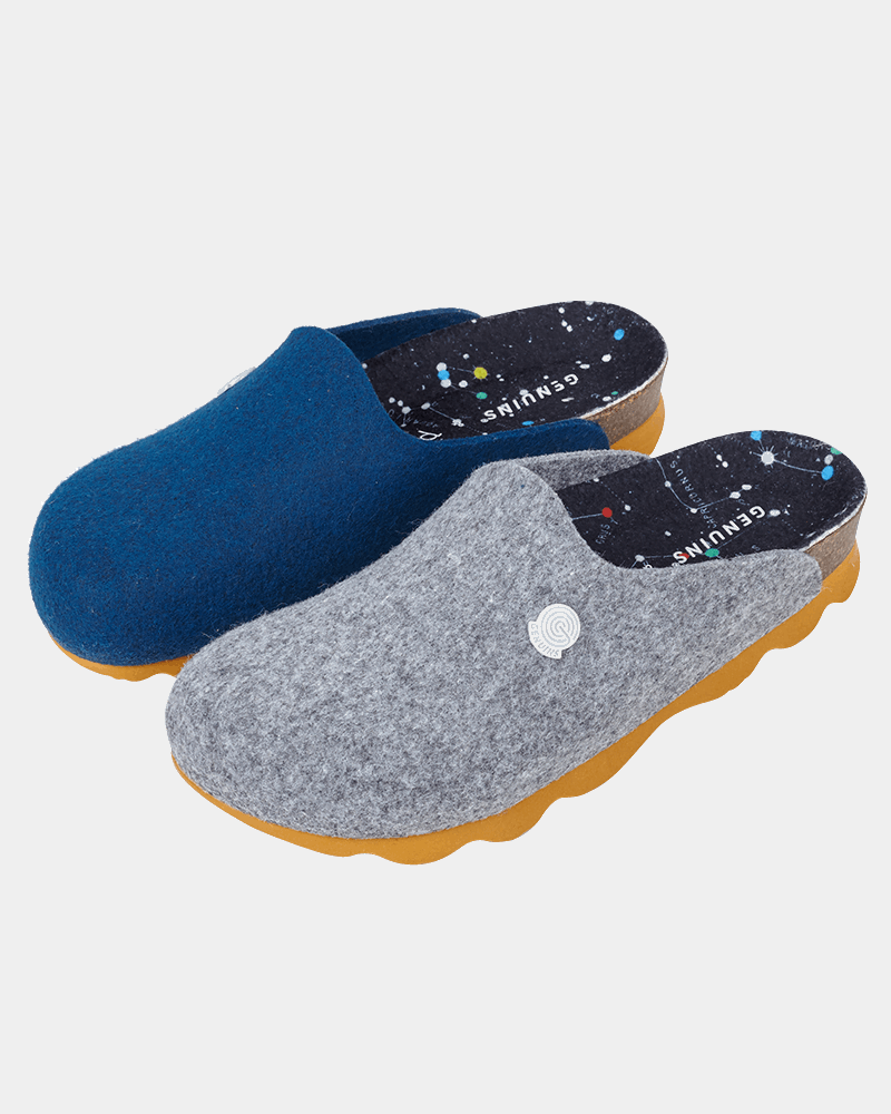Zapatillas coloridas asimétricas GENUINS x peSeta. #ecofriendly #animalfree PETA vegan approved. Zapatillas Fabricadas en España. Producción sostenible.