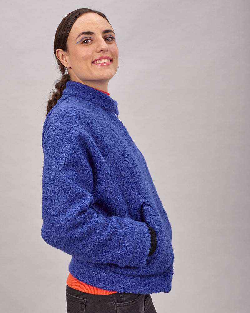 Bomber Bomba azul