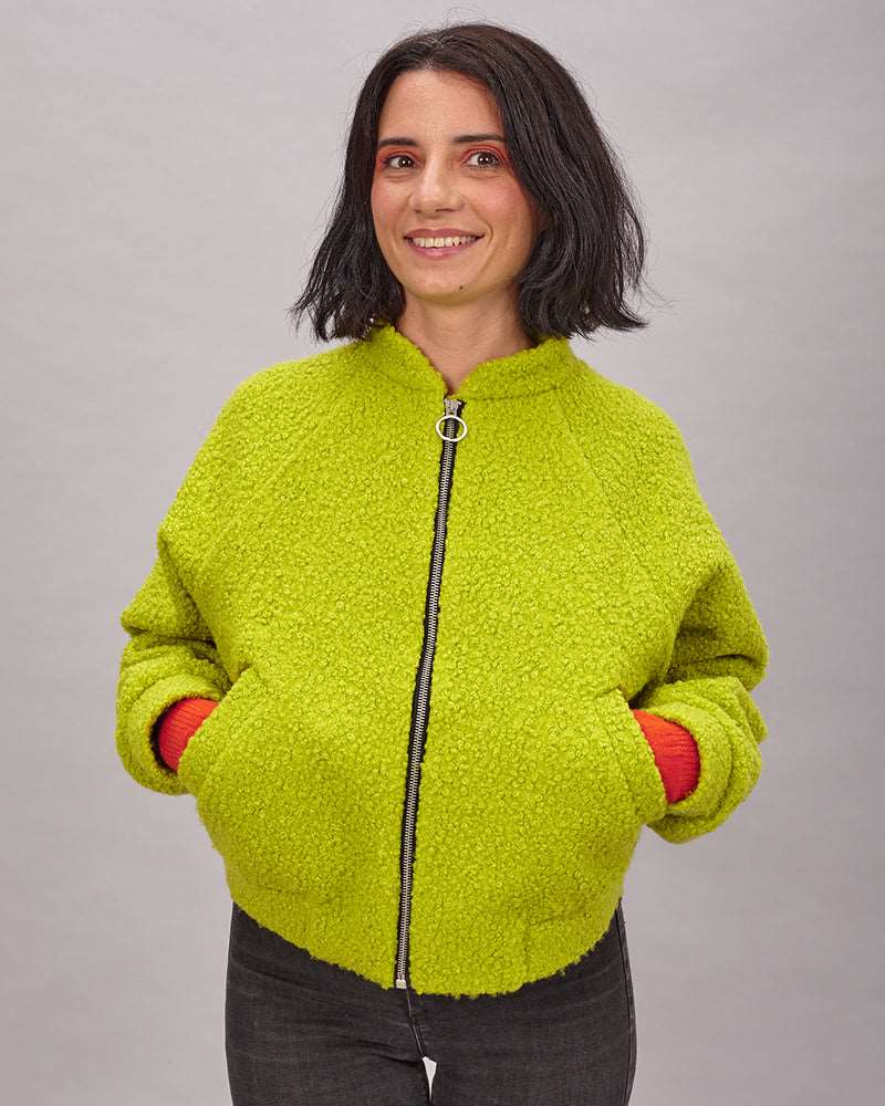 Bomber Bomba verde