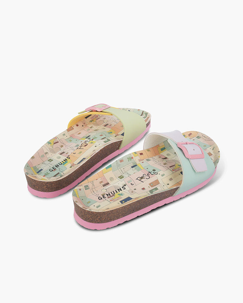 Sandalias Toronto Fachadas de Genuins x peSeta