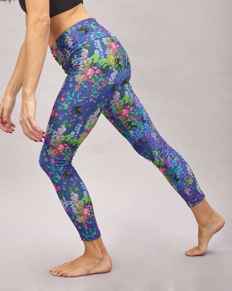 Leggings estampado Flores Nuria