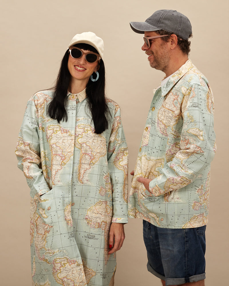 Padova Map Shirt Dress