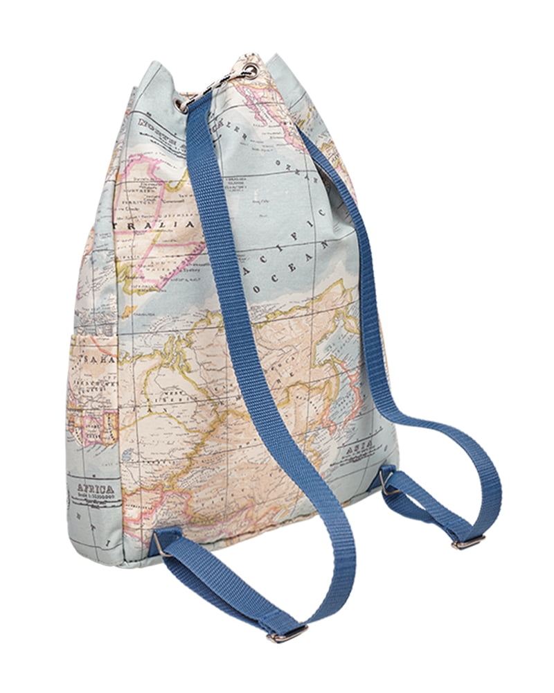 PET Map backpack bag