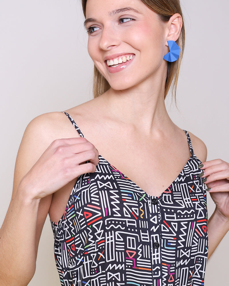 Oliva Nova Casamance strap dress