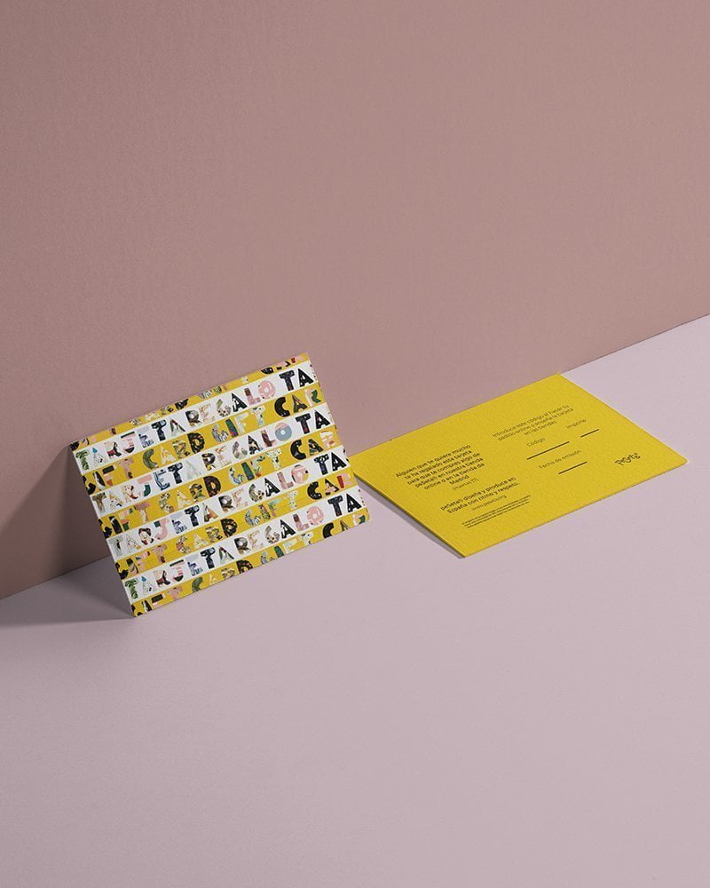 Tarjeta Regalo  para ropa y productos de peSeta. Regalos, auto regalos, accesorios funcionales