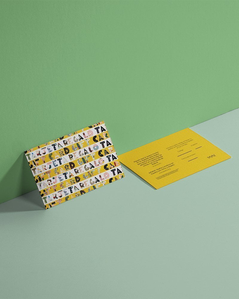 Tarjeta Regalo  para ropa y productos de peSeta. Regalos, auto regalos, accesorios funcionales
