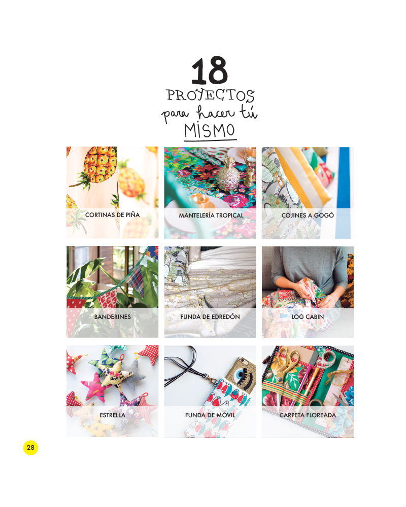 libro peSeta DIY de 144 páginas,
Medidas: 22x22 cm. accesorios originales, accesorios funcionales