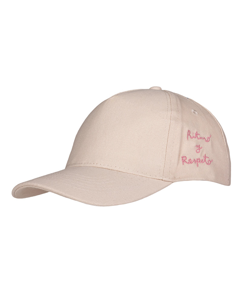 Gorra Ritmo y Respeto Beige