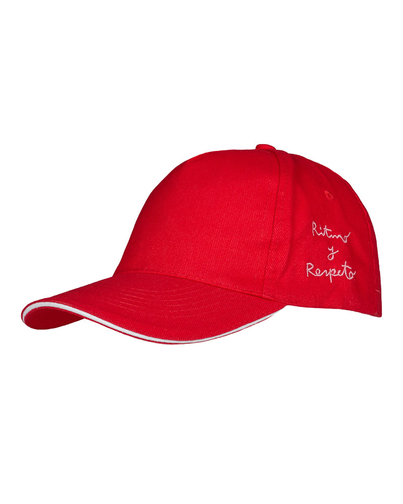 Gorra Ritmo y Respeto Roja