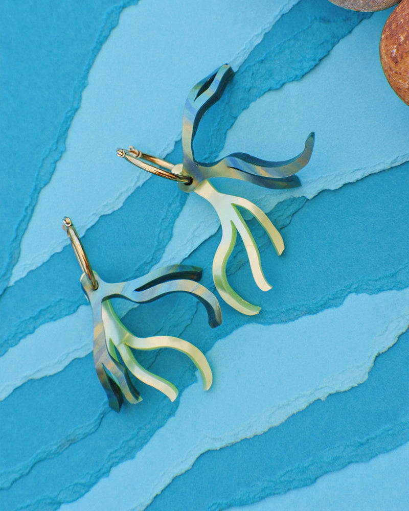 Pendientes Mitumi Posidonia