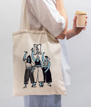 Srta Poppy tote bag tela La revolución