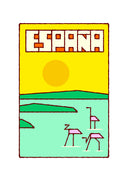 Pack de postales de España de Kike Ibáñez