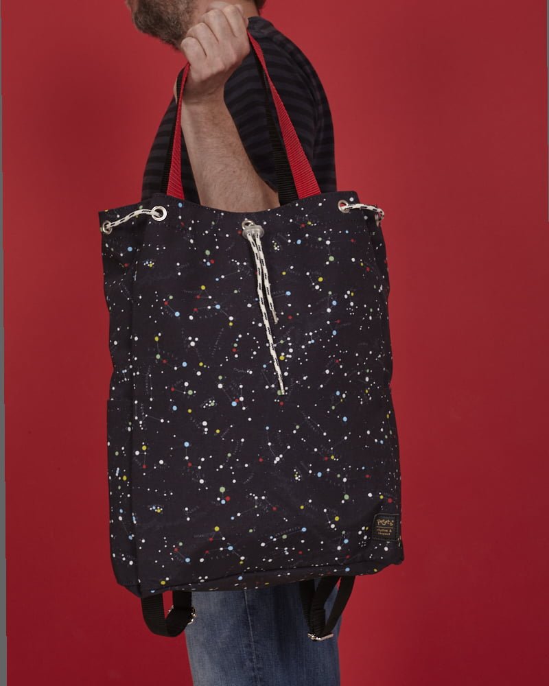 Space PET backpack bag