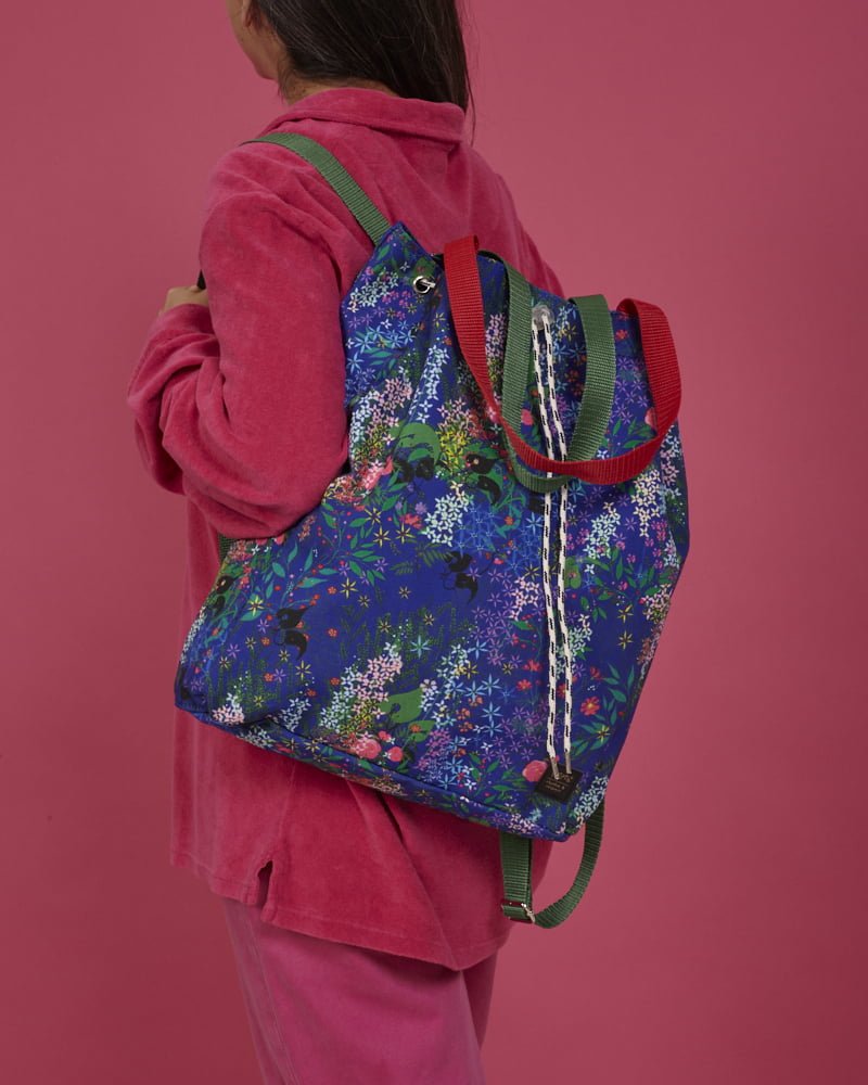 PET Flowers backpack bag