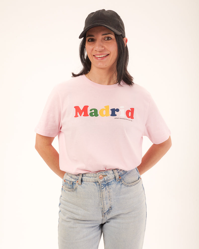 Camiseta rosa Madrid