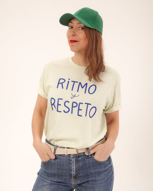 Camiseta verde Ritmo y Respeto