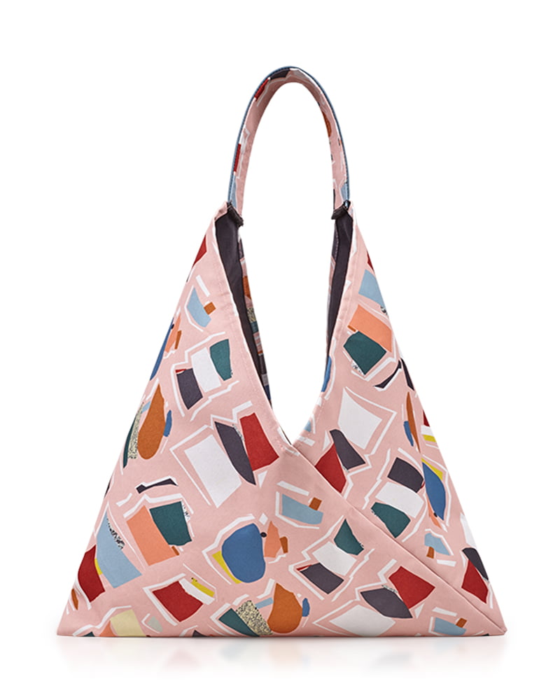 Bolso origami Collage PET, marca unisex,
regalos, auto regalos