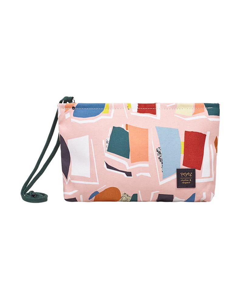 Collage PET toiletry bag
