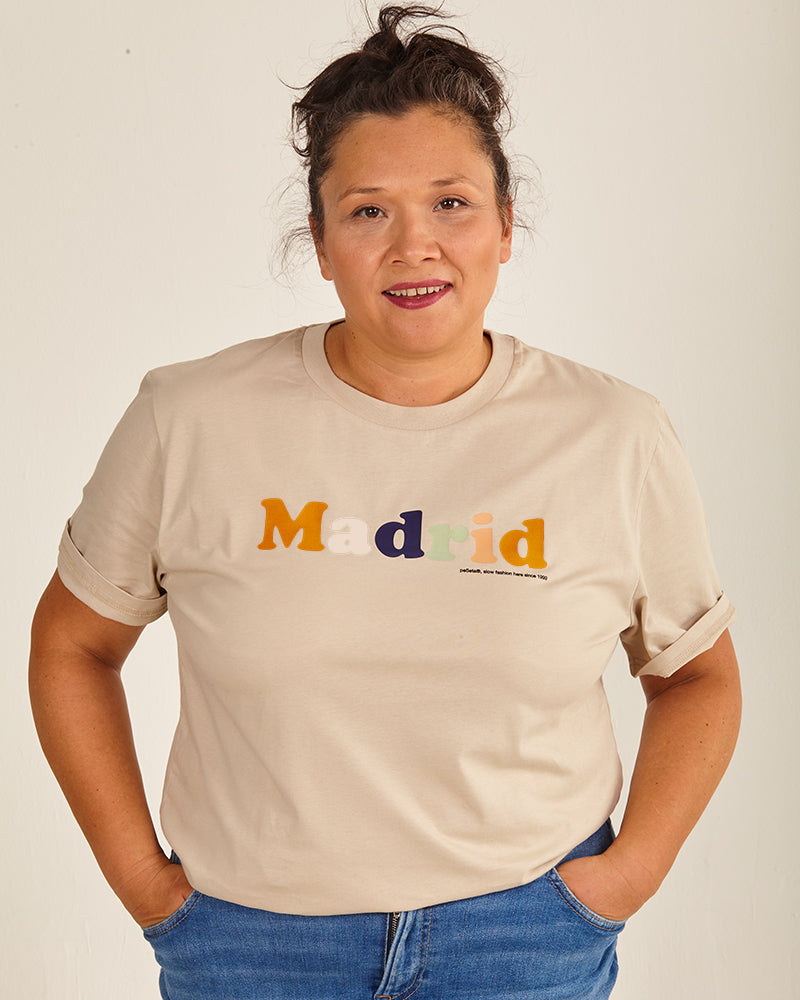 Camiseta beige Madrid