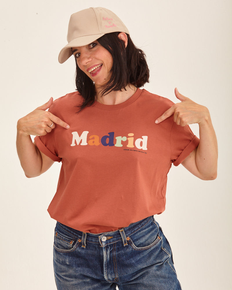 Camiseta marrón Madrid