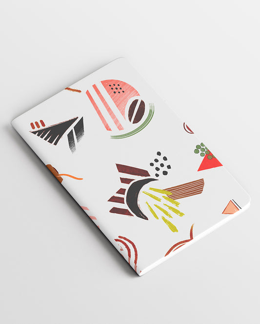 Cuaderno pequeño estampado latigo, con hojas en blanco, diseño original y sencillo, con formas y colores sobrios sobre un fondo blanco, diseños divertidos, moda española, materiales reciclados, accesorios multifuncional