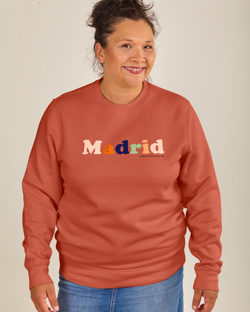 Sudadera marrón Madrid