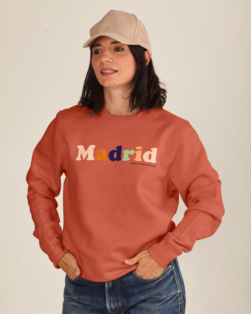 Sudadera marrón Madrid