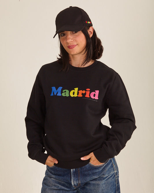 Sudadera negra Madrid