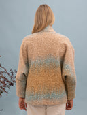 Chaqueta Kimono pelito azul cielo