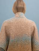 Chaqueta Kimono pelito azul cielo