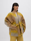 Chaqueta Kimono pelito mostaza