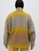 Chaqueta Kimono pelito mostaza