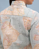 Camisa Bilbao Mapa azul