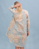 Vestido Padova Mapa azul