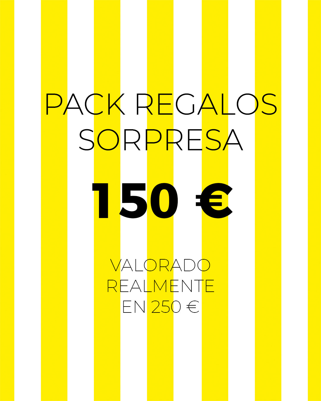 Pack sorpresa 150 €