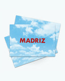 Postal Madrid cielo de Labores Modernas