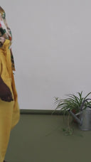 Pantalón largo Touzaline Amarillo liso