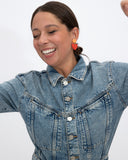 Viva pendientes geométrico corazón rojo