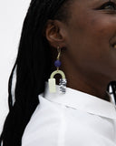 Viva pendientes geométrico móvil beige